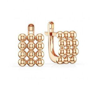 Золоті сережки  400318 фото